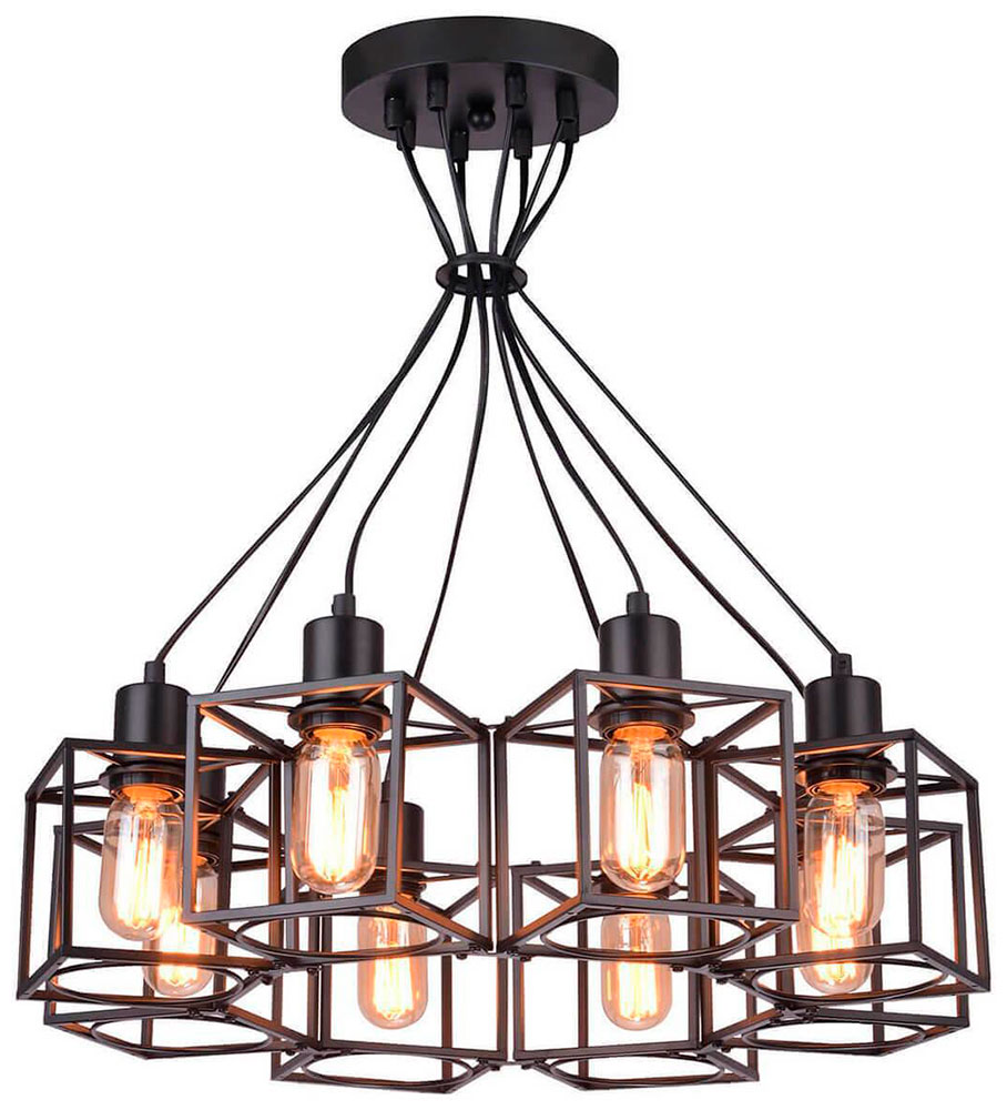 Изображение товара Люстра подвесная Lussole Loft Badger GRLSP-9541