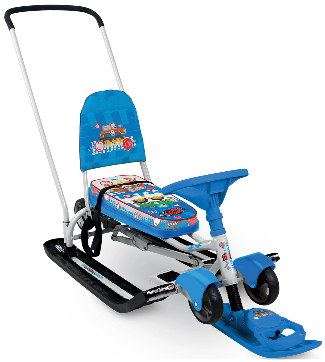 Изображение товара Снегокат Ника Тимка спорт 6 ТС6 с машинками