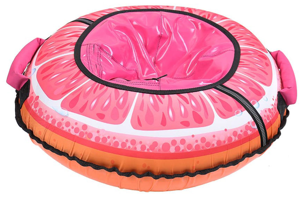 Изображение товара Тюбинг Ника с круговым дизайном грейпфрут (ТБ3К-70)