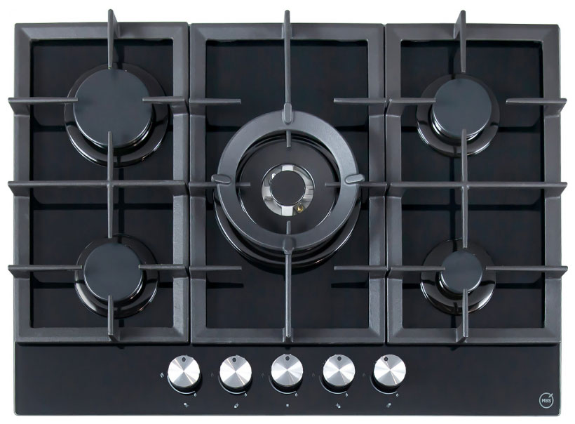 

Газовая варочная панель MBS PG-801BL, Черный