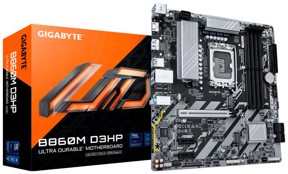 Материнская плата Gigabyte B860M D3HP Материнская плата Gigabyte B860M D3HP