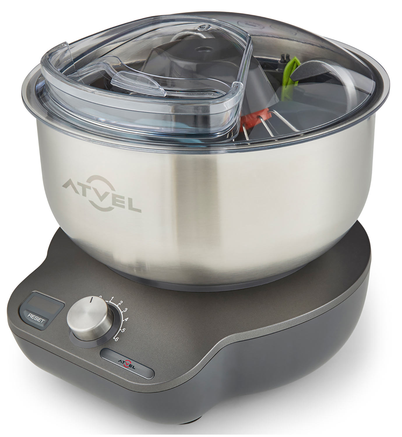 Изображение товара Миксер планетарный Atvel PowerMix 400521 с защитой от брызг и таймером