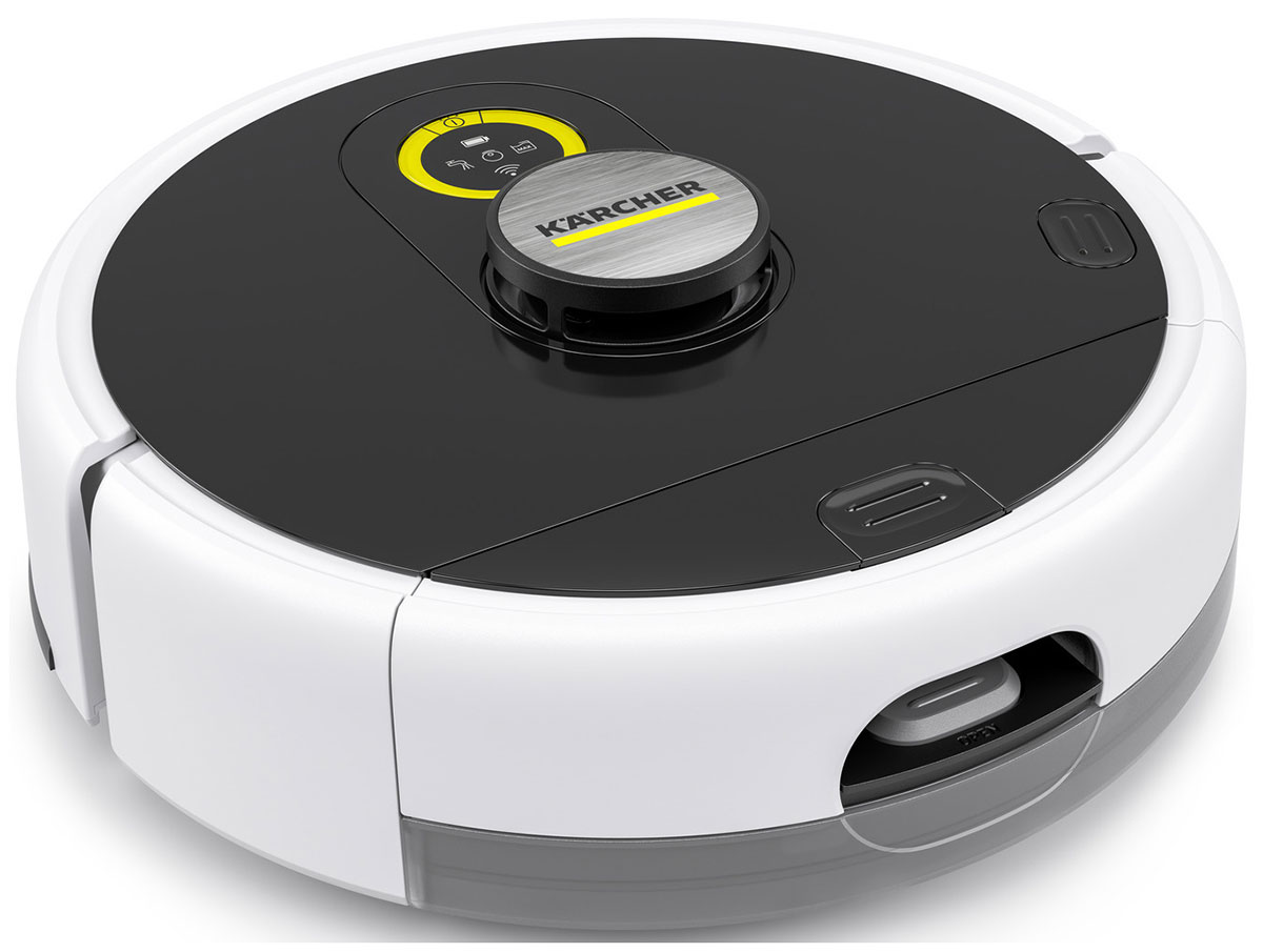 

Робот-пылесос с функцией влажной уборки Karcher RCF 3 (1.269-660.0), Белый/черный