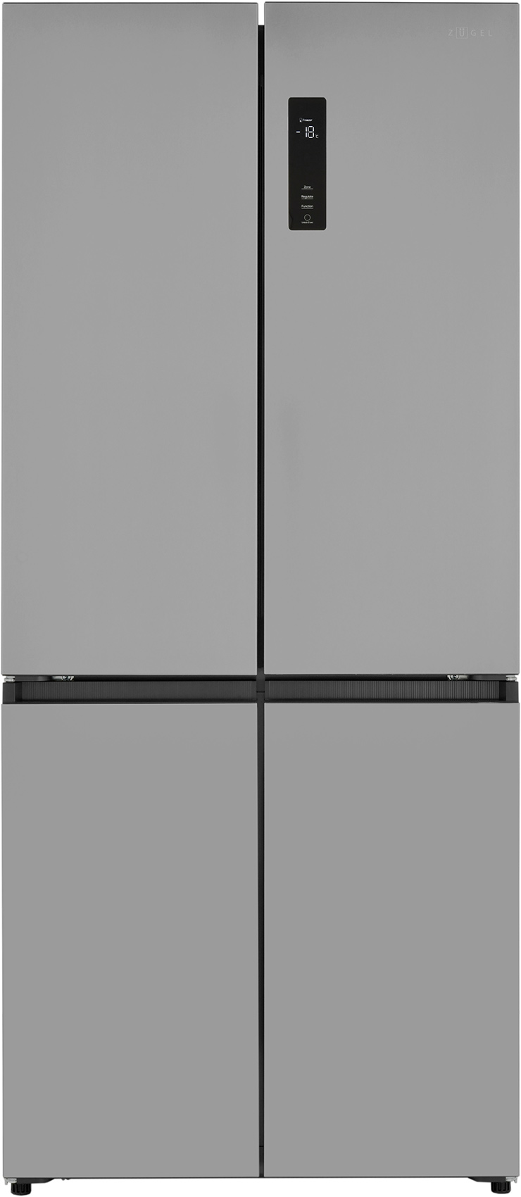 Изображение товара Многокамерный холодильник Zugel ZRCDI456X с технологией No Frost, инвертором и зоной свежести
