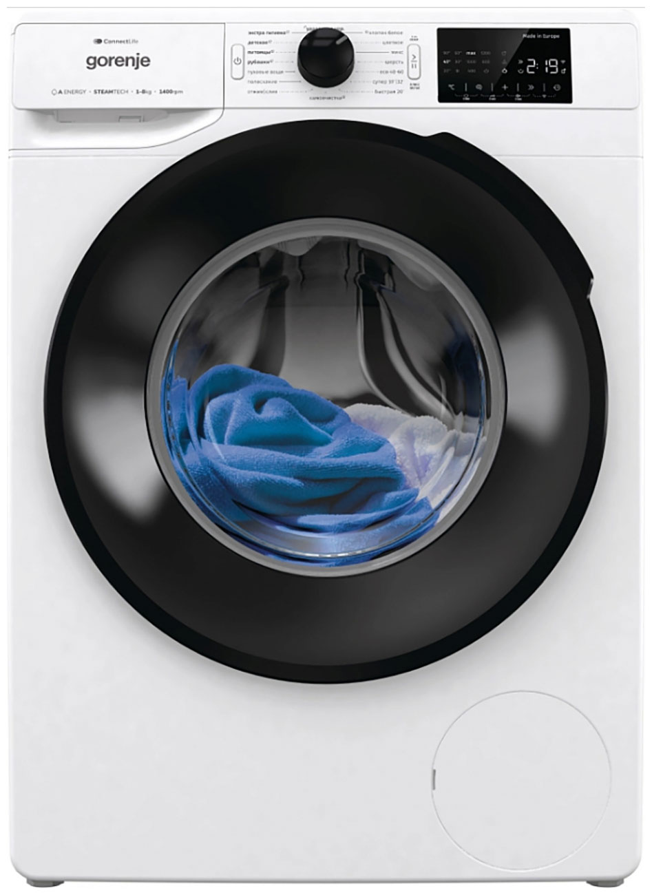 Стиральная машина Gorenje WGPNEI84A1SW белая