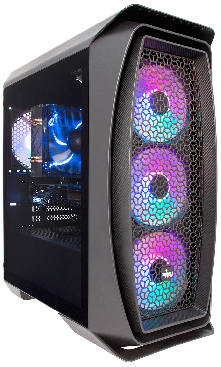 Изображение товара ПК iRU Game 510B5GMA MT, Ryzen 5 5600X 3.7, 32Gb, SSD1Tb, RTX4060 8Gb, FreeDOS, GbitEth, 700W, черный (2072588)
