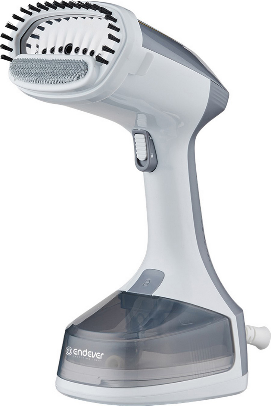 Изображение товара Отпариватель для одежды компактный Endever Odyssey Q-465, белый/серый/золотой
