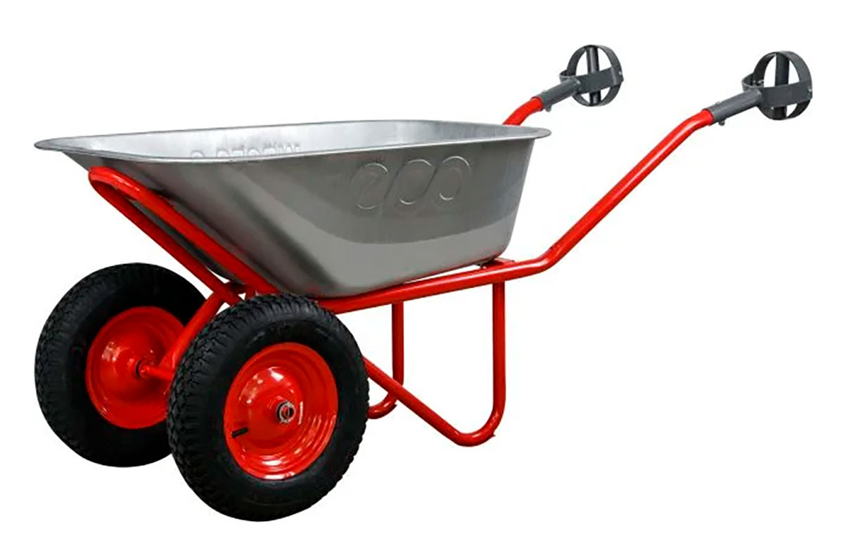 Изображение товара Строительная тачка ECO WB352-2 Comfort 130л 350кг двухколесная