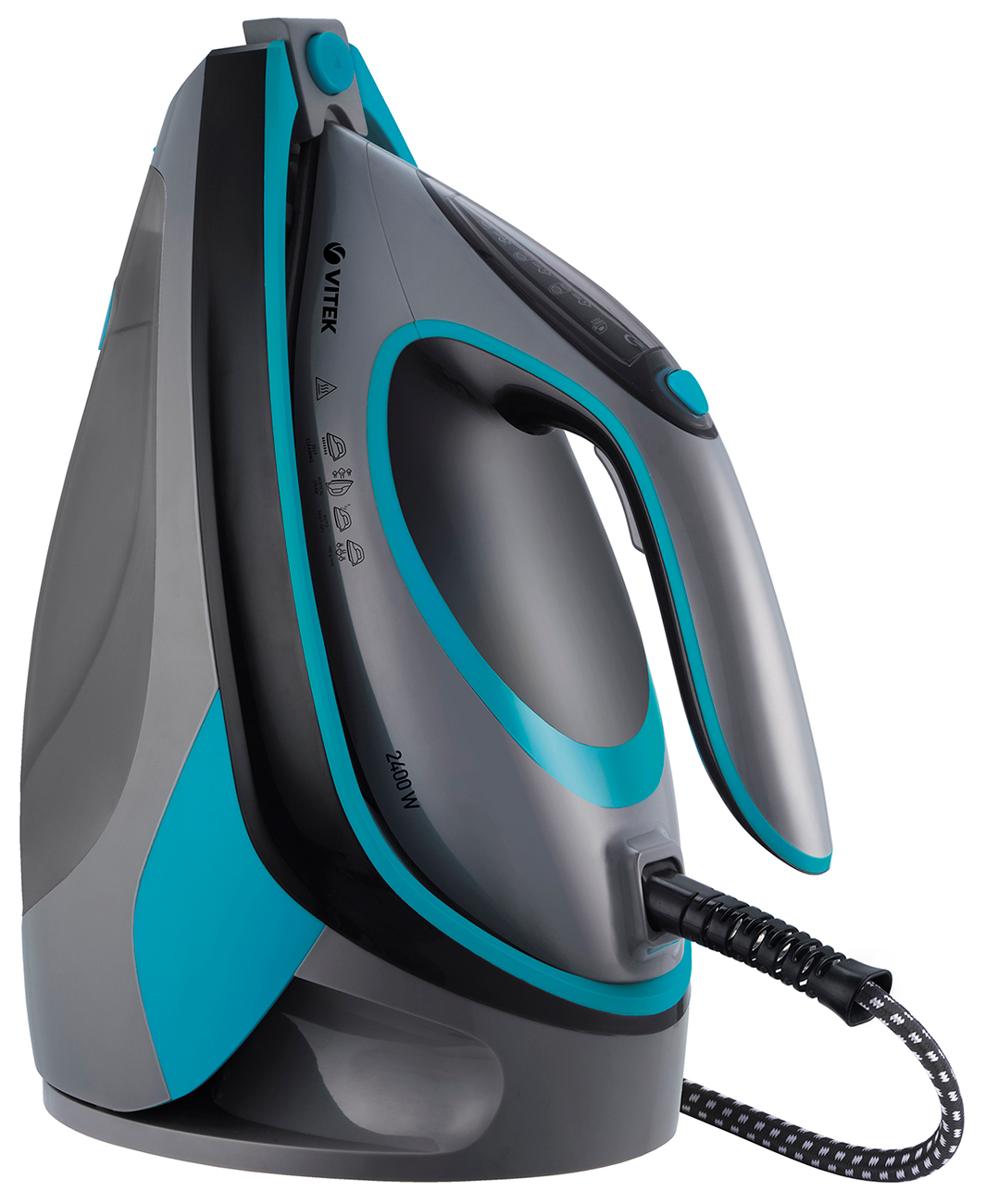 Изображение товара Паровая станция Vitek VT-2433 2400 Вт вертикальное отпаривание универсальное