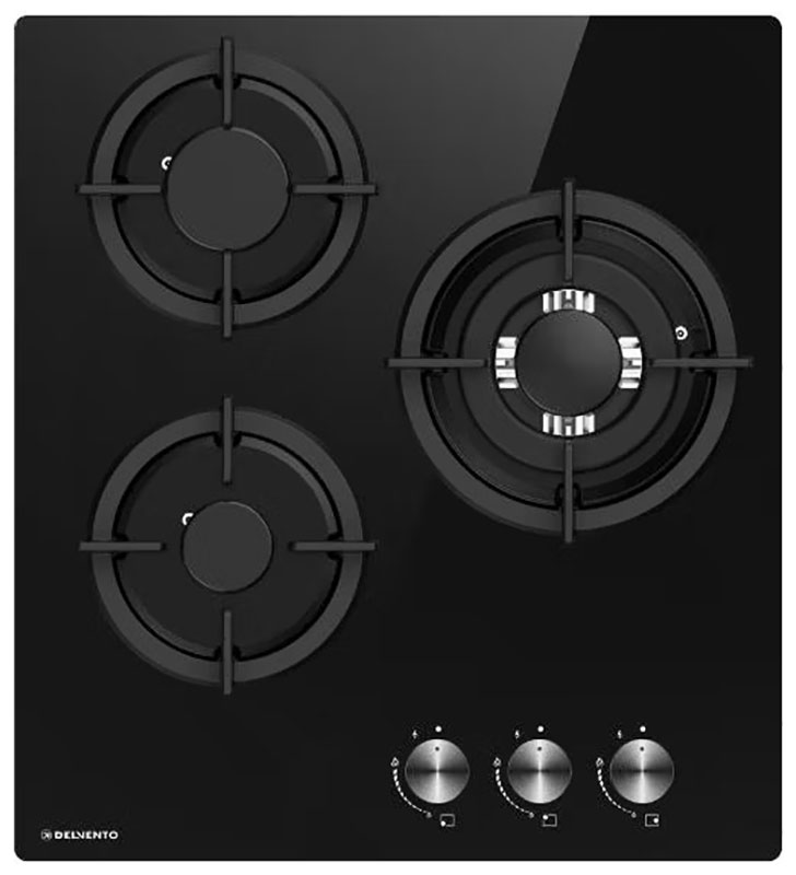 

Газовая варочная панель Delvento V45N35S100, Черный