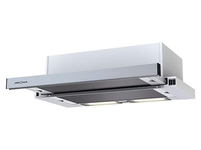 Изображение товара Встроенная вытяжка Krona KAMILLA ECO 600 IX с телескопическим экраном и регулировкой