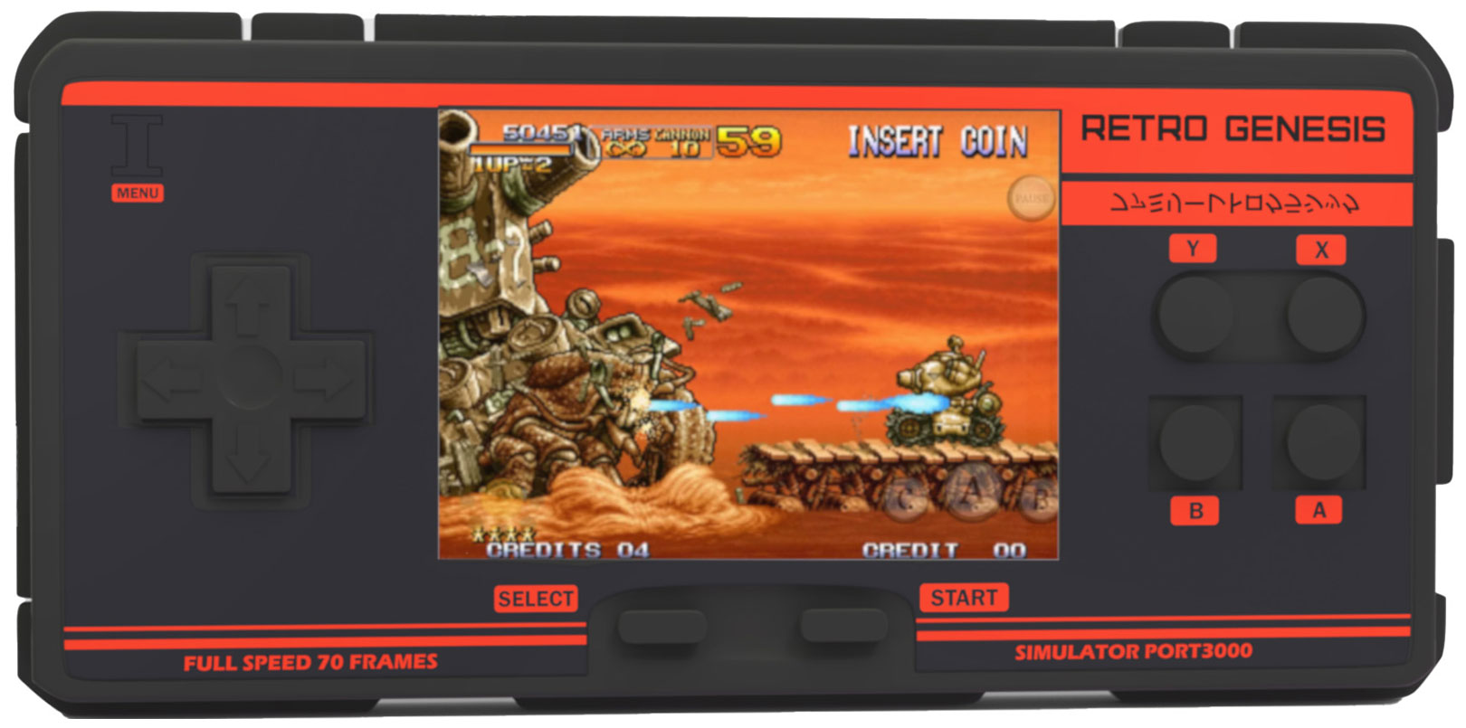 

Игровая приставка Retro Genesis Port 3000, черно-красная (10 эмуляторов, 4000+игр, 3.0 экран, IPSSD-карта сохранения)