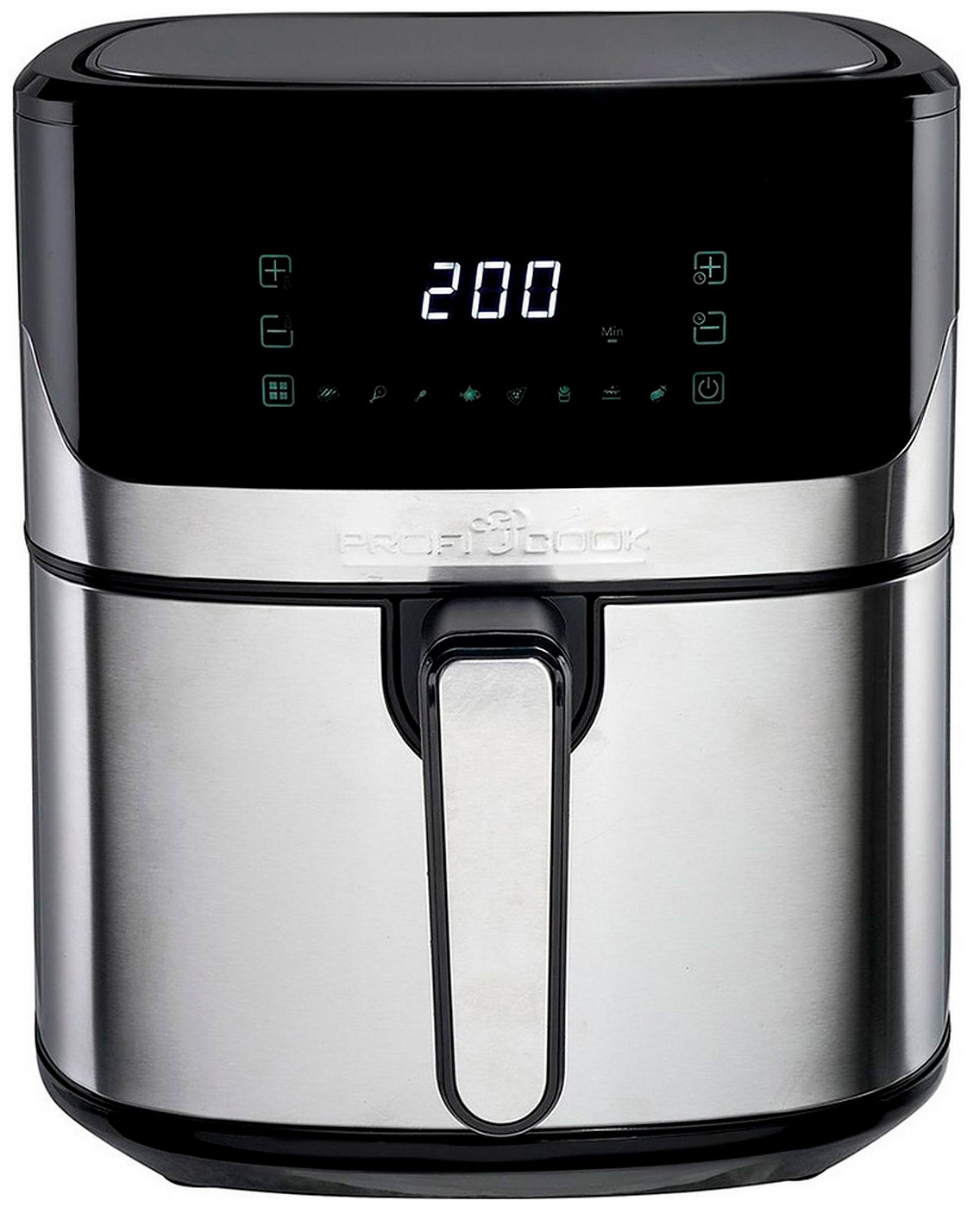 

Аэрофритюрница Profi Cook PC-FR 1294 H inox, Серебристый/черный