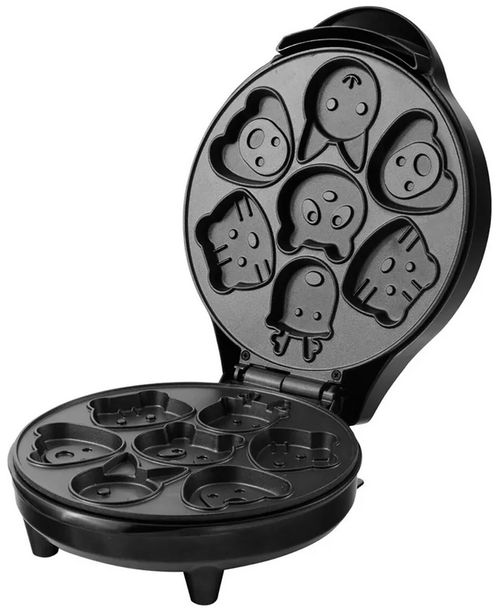 

Вафельница Daswerk WM-9 (455660) для вафель в форме животных, Черный/нержавеющая сталь