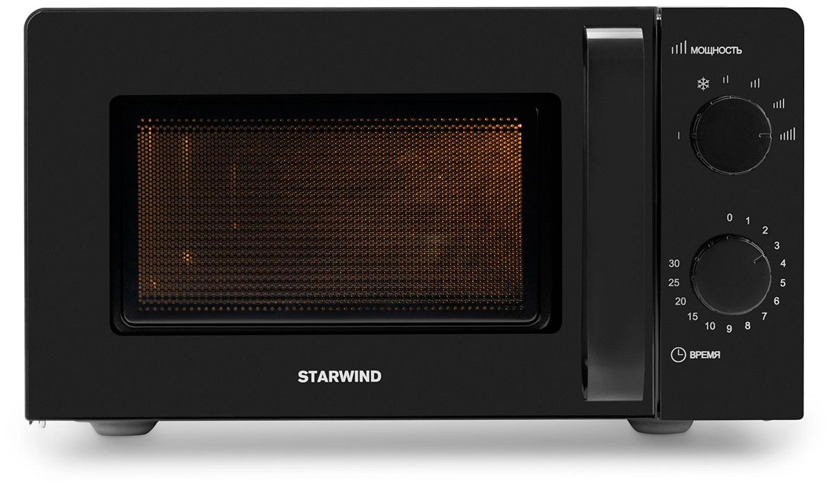 Изображение товара Микроволновая печь Starwind SMW4520 20л 700Вт черная отдельно стоящая
