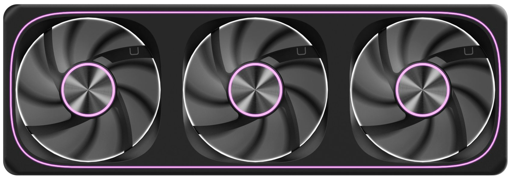 Изображение товара Вентилятор для корпуса Formula AIR FUSION 3 BK REVERSE с ARGB регулируемый 3 шт 360x120 мм