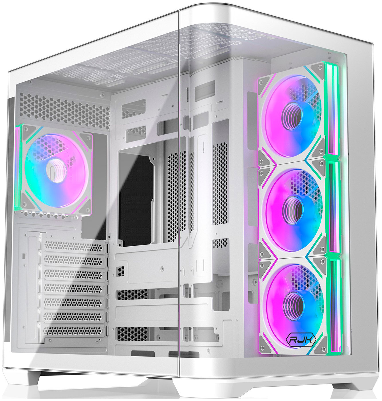 Изображение товара Компьютерный корпус Raijintek ATREUS BT4 White Midi-Tower с ARGB подсветкой