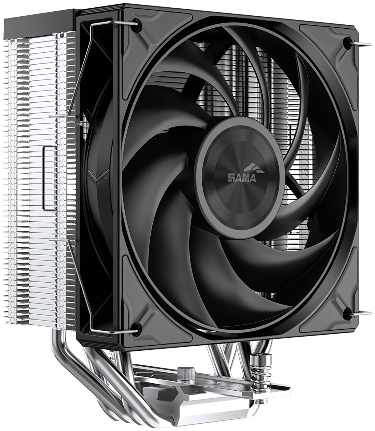 

Кулер для процессора Sama A40P (A40-XXWNYXOX-G), Черный
