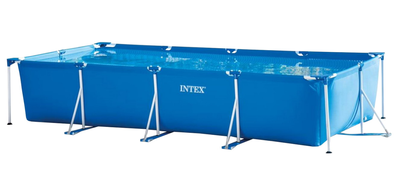 Изображение товара Бассейн каркасный прямоугольный Intex 450х220х84 см, 7127 л, фил.-насос, 2006 лч (28274)
