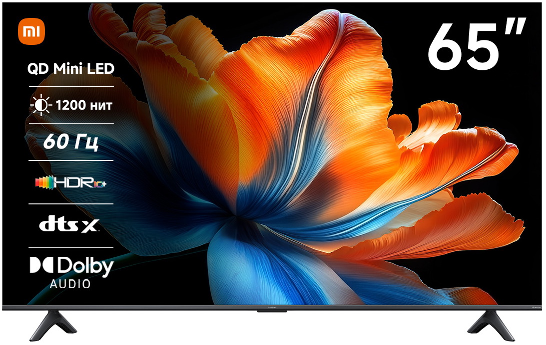 Изображение товара Телевизор Xiaomi 65" TV S Mini LED 4K HDR Wi-Fi Android TV