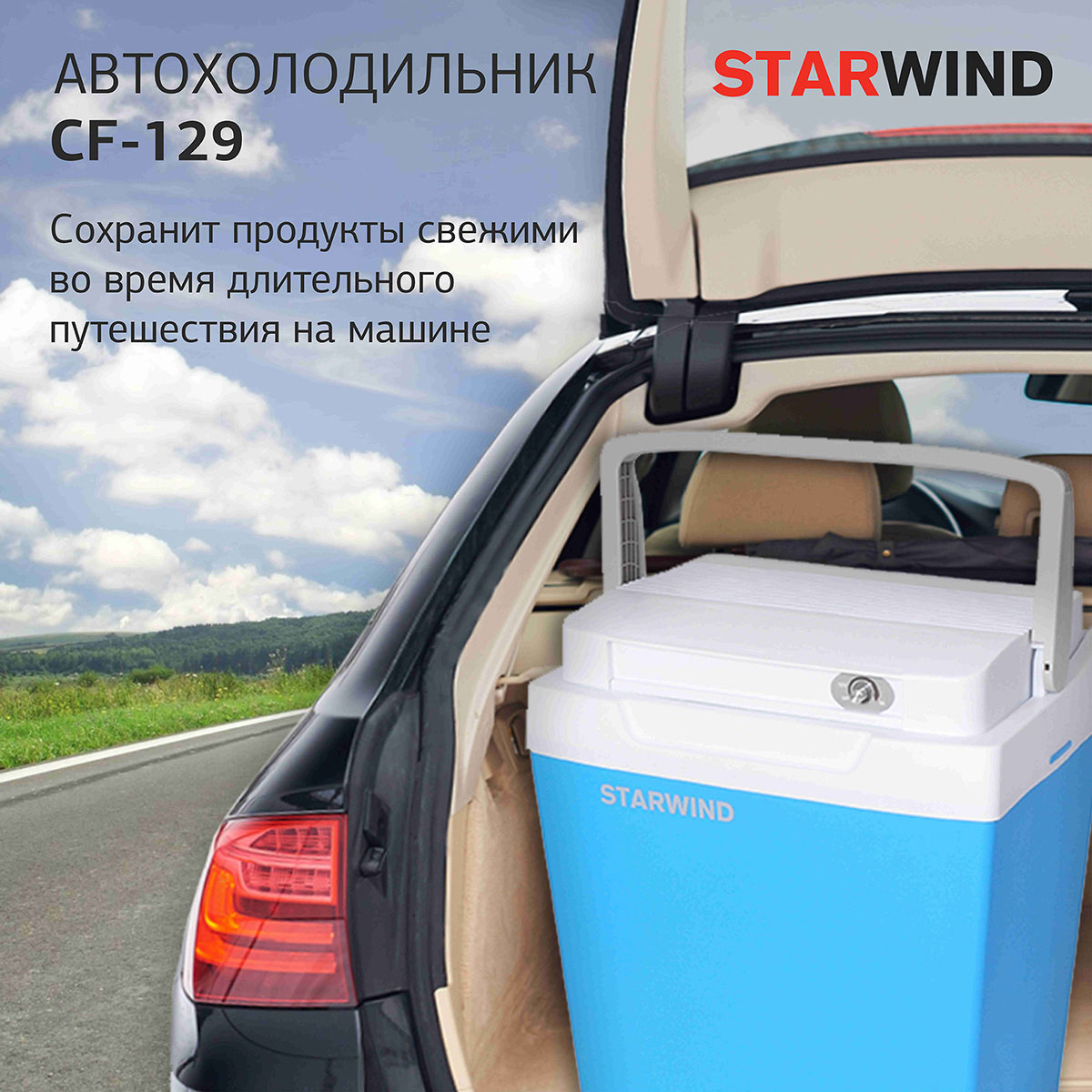 Автомобильный холодильник Starwind CF-129 | AliExpress