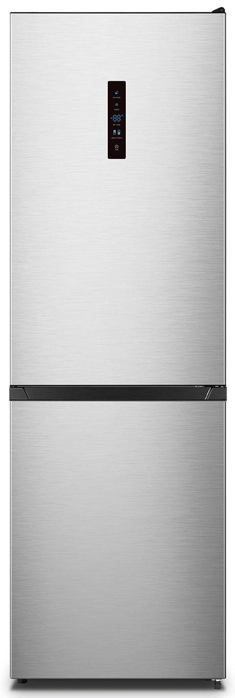 холодильник lex rfs 203 nf inox серебристый Двухкамерный холодильник LEX RFS 203 NF IX