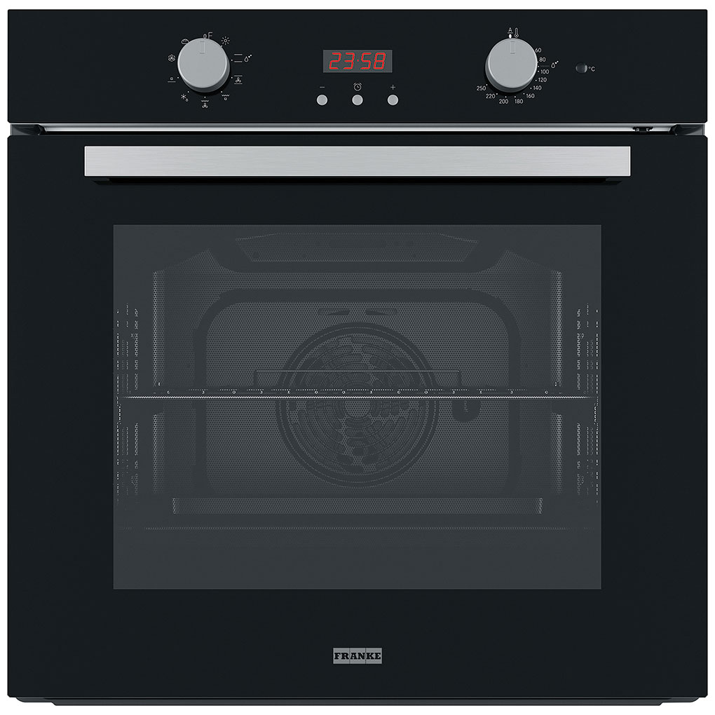 

Электрический духовой шкаф Franke FSL 86 H BK, Черное стекло