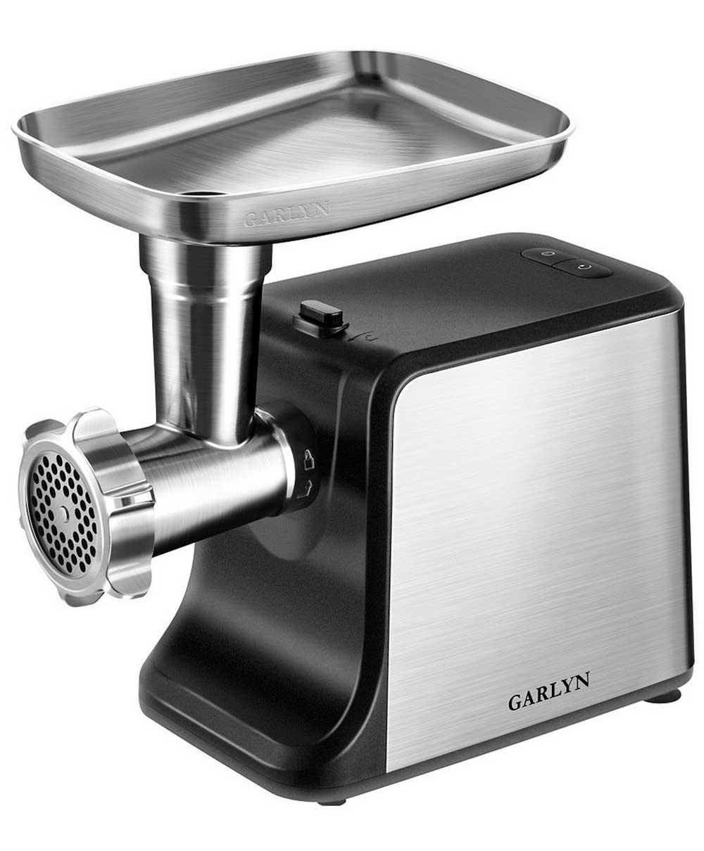 Изображение товара Мясорубка Garlyn MG-3000 мощная с аксессуарами для колбас и овощерезки