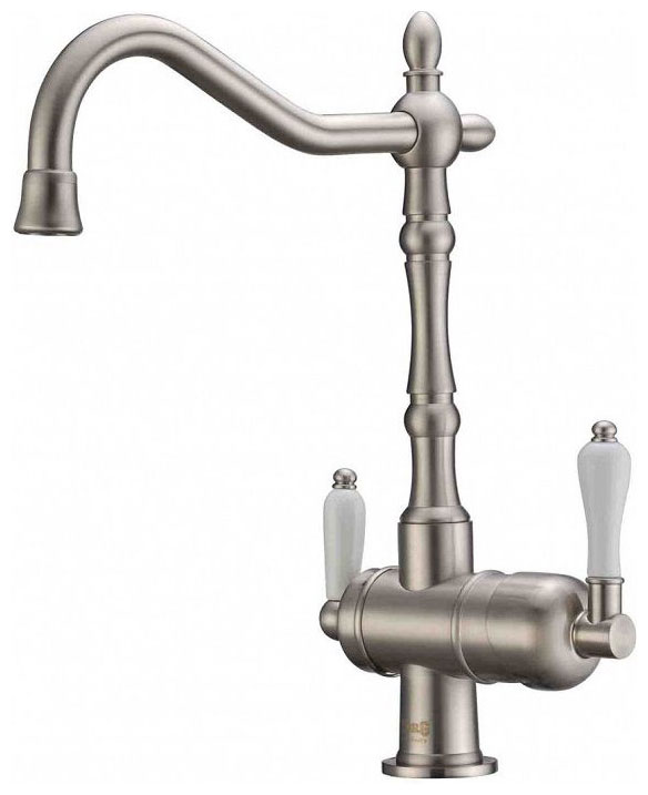 Изображение товара Кухонный смеситель Zorg ZR 326 YF NICKEL