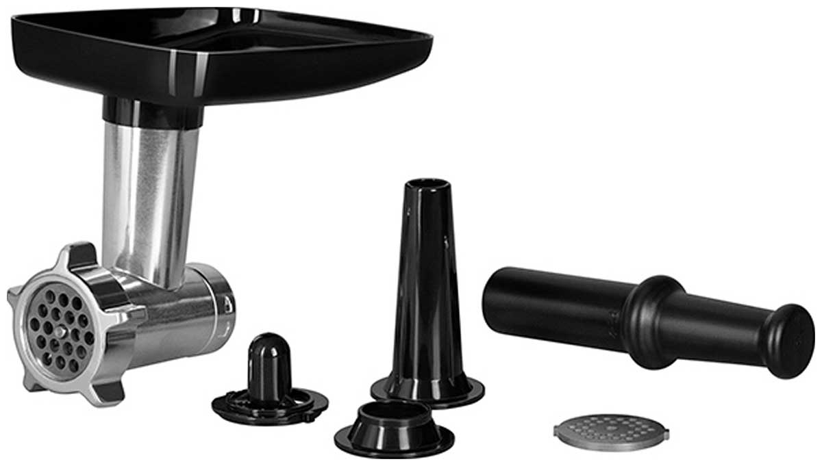 Изображение товара Насадка-мясорубка Редмонд RKMA-1002 для мясорубок, функция колбасок и кеббе