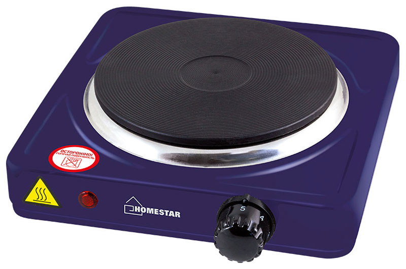 цена Настольная плита Homestar HS-1102 008749 сапфир Настольная плита Homestar HS-1102 008749 сапфир