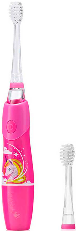 Изображение товара Звуковая зубная щетка Brush-Baby KidzSonic Единорог