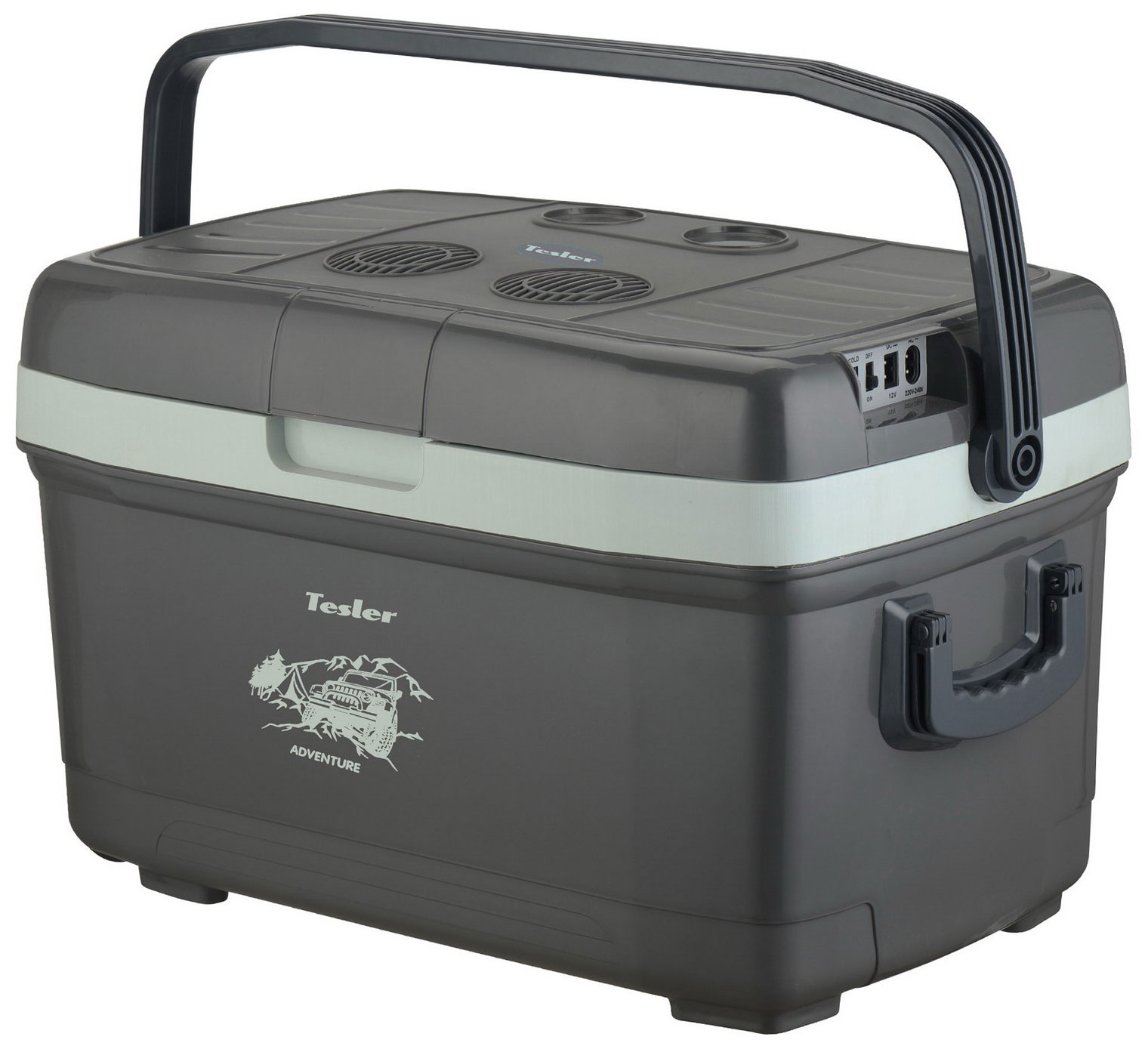 Изображение товара Автомобильный холодильник Tesler TCF-4512 - 45 л, серый