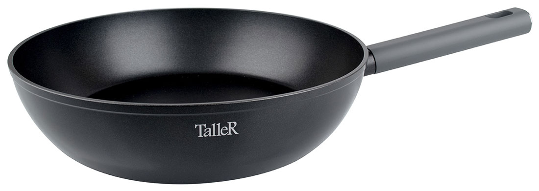 Сковорода глубокая TalleR TR-44045, 24 см сковорода глубокая taller flavour 26 см кованый алюминий