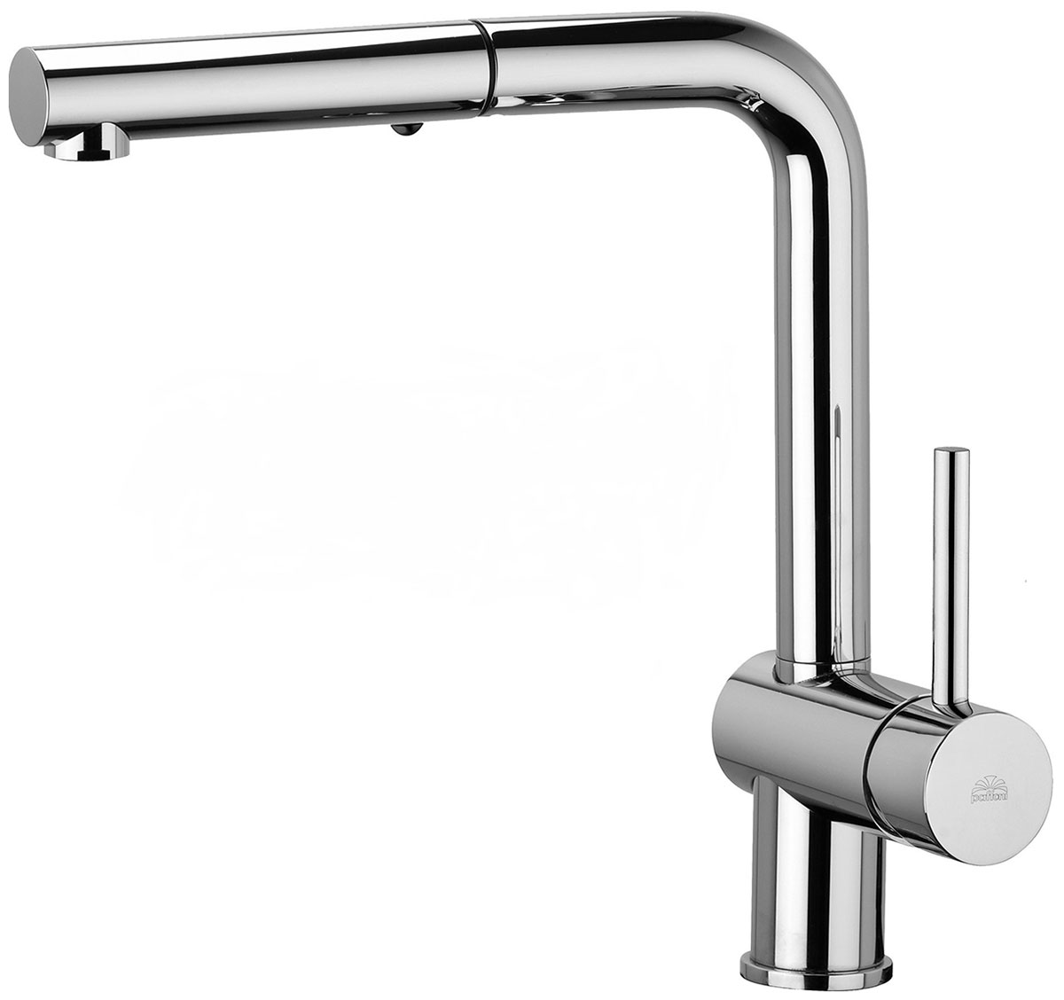 Изображение товара Смеситель для кухни Paffoni Light LIG285CR-MET хром