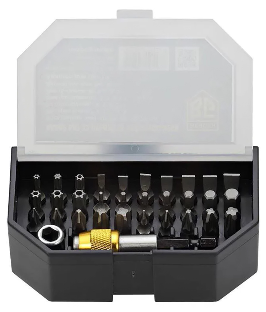 Изображение товара Набор бит Berger BG2189 32 предмета для шуруповёрта качественный и универсальный