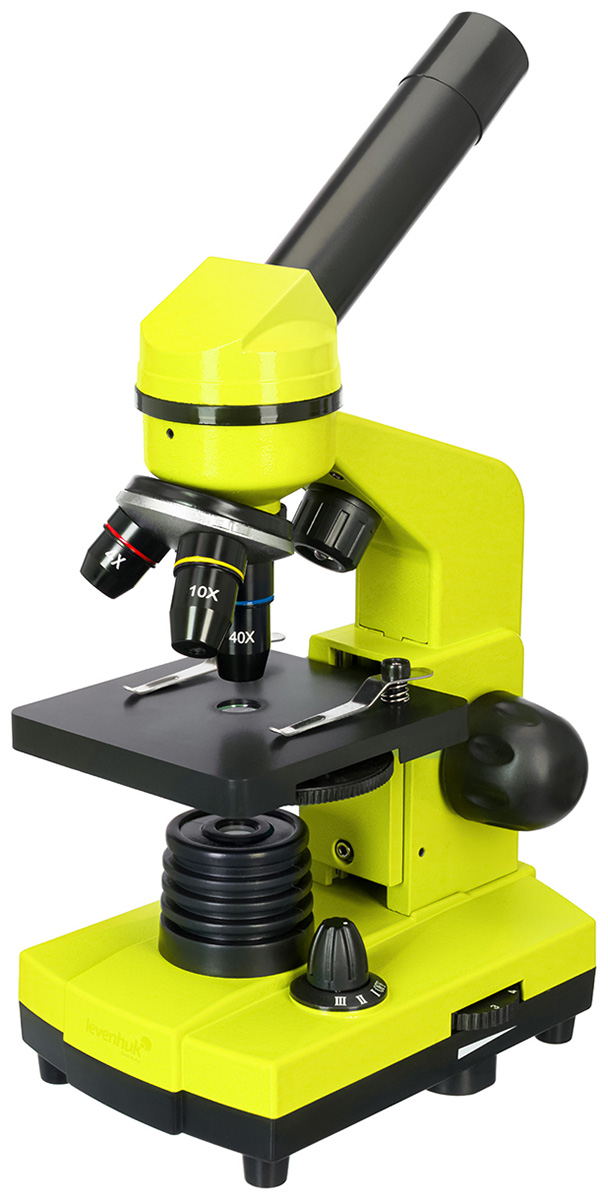 Микроскоп Levenhuk Rainbow 2L Lime Лайм (69038) 40400