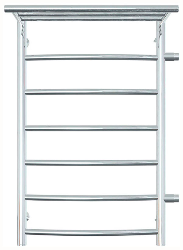 Изображение товара Полотенцесушитель водяной Laris Классик П7, с полкой, 500х800 мм (R), мц 500, 1" (73208019)