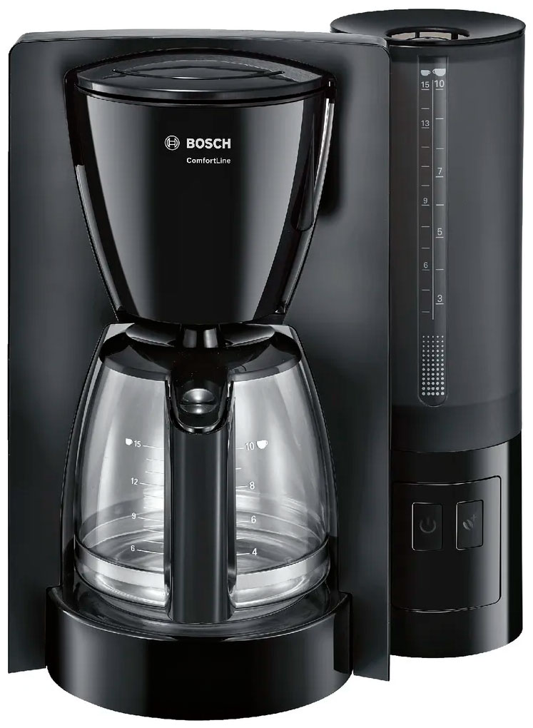 Изображение товара Кофеварка Bosch TKA6A043 капельная, мощность 1200 Вт, объем 1.25л