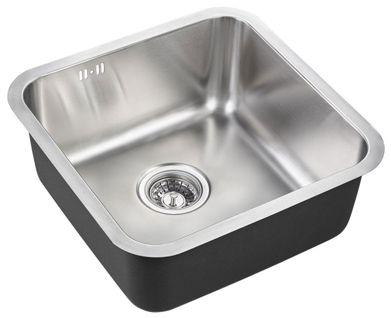 Изображение товара Кухонная мойка из нержавеющей стали EMAR EMB-127A с PVD покрытием 45x45 см