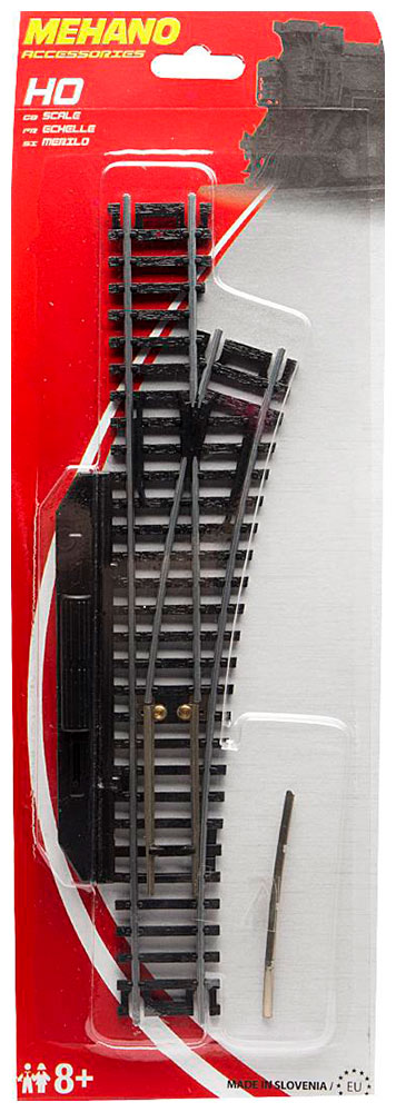 

Стрелка Mehano правая механическая F283, Серебристый/черный