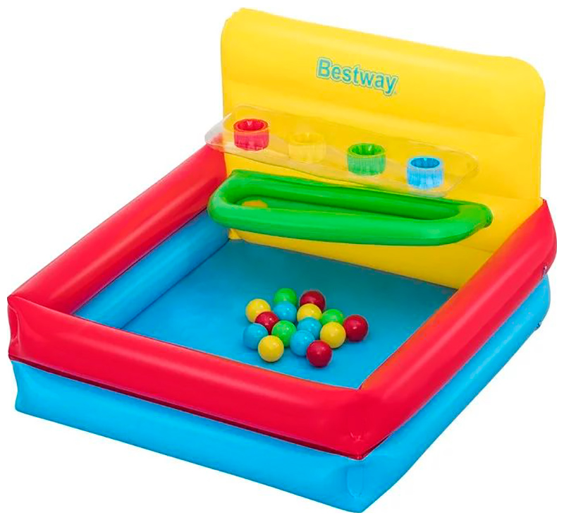 Изображение товара Манеж надувной с мячами BestWay Sort N Play 52546 104x94x61 см