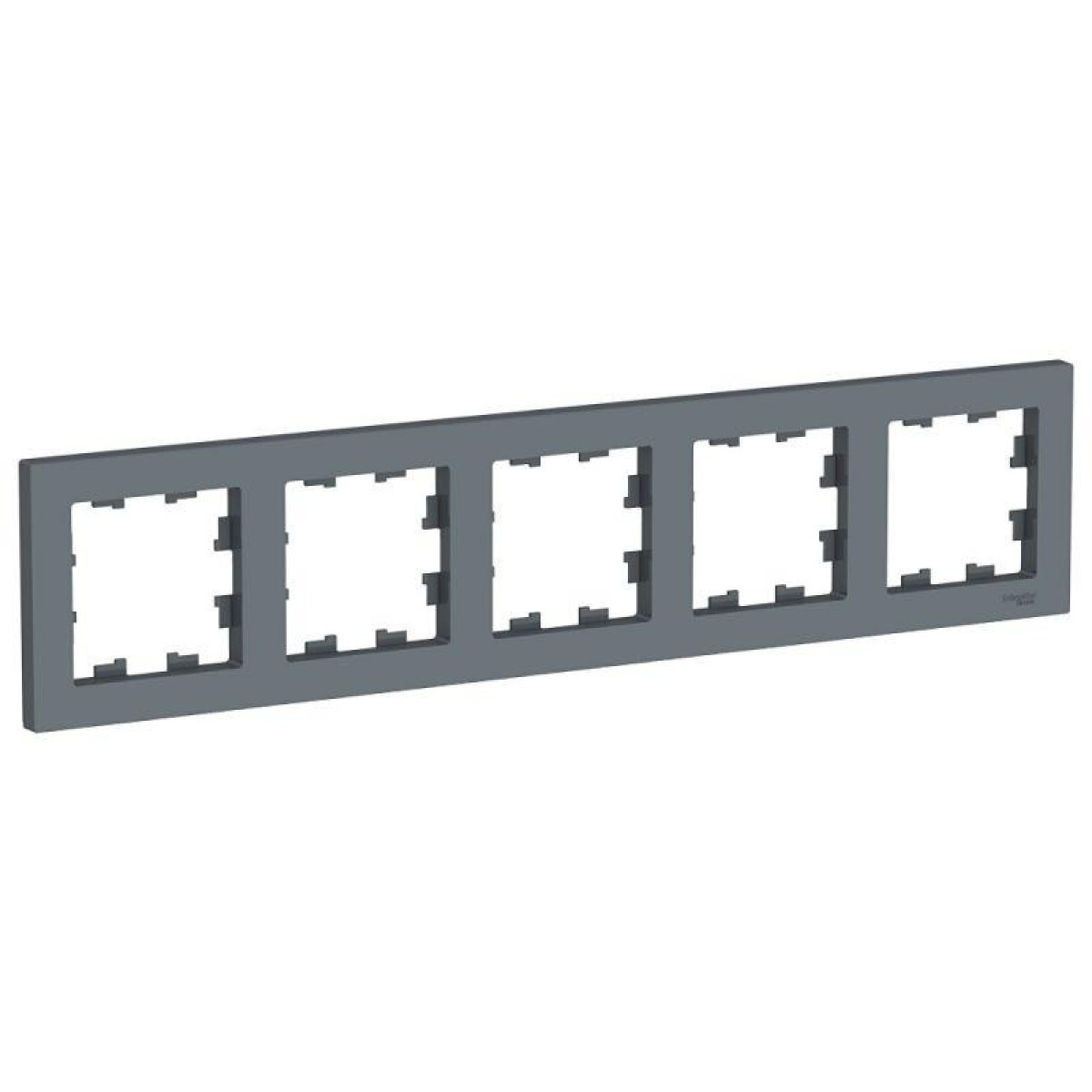 Изображение товара Рамка декоративная для электроустановочных изделий AtlasDesign IP20 5-мест