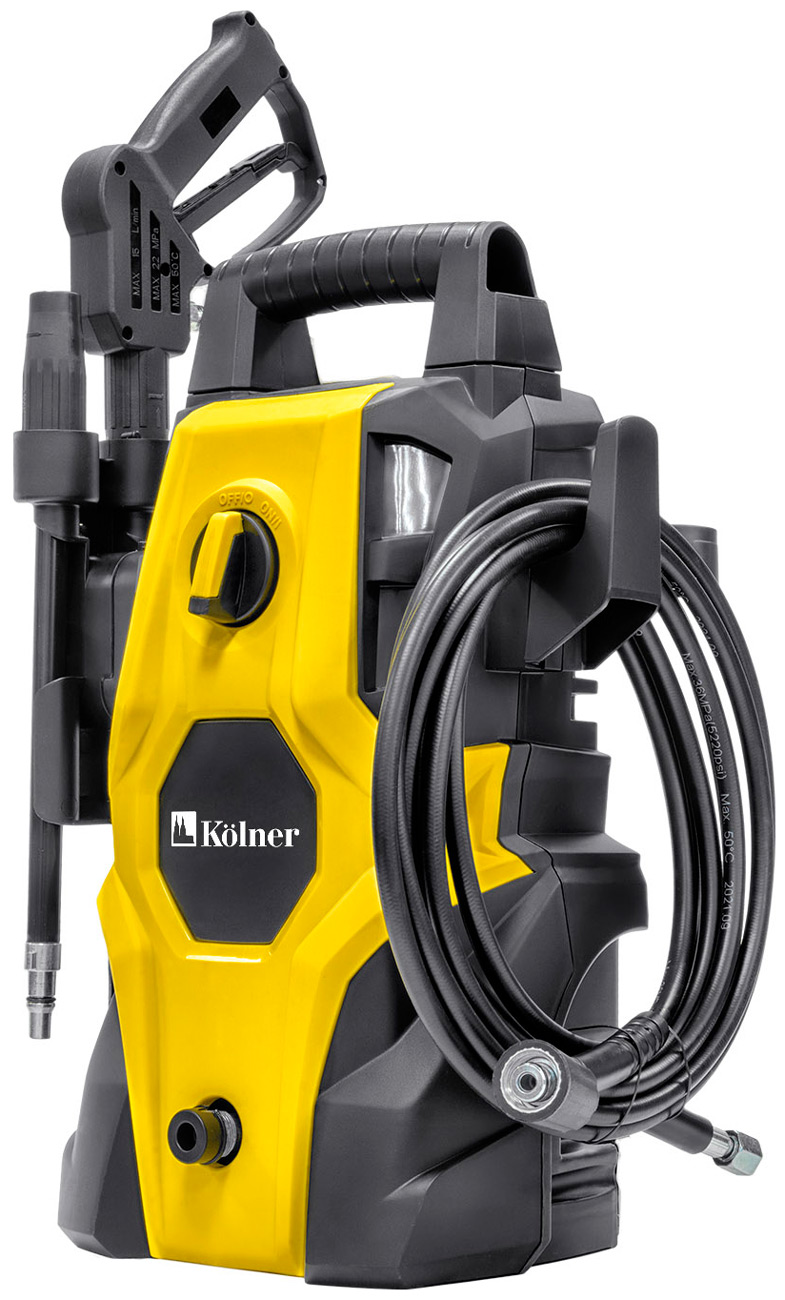 Изображение товара Мойка высокого давления Kolner KHPW 1650FSP с функцией самовсасывания