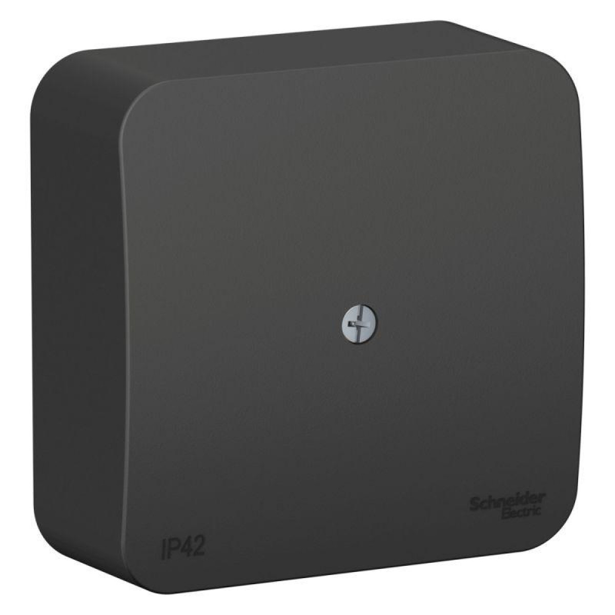 Изображение товара Рамки и основания для электроустановочных устройств Systeme Electric IP20 IP42 антрацит