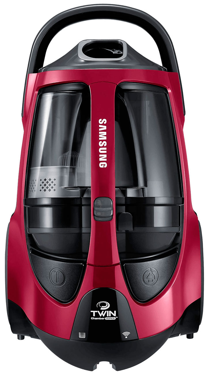 

Пылесос напольный Samsung VCC885FH3P/XEV 2200 Вт бордовый/черный