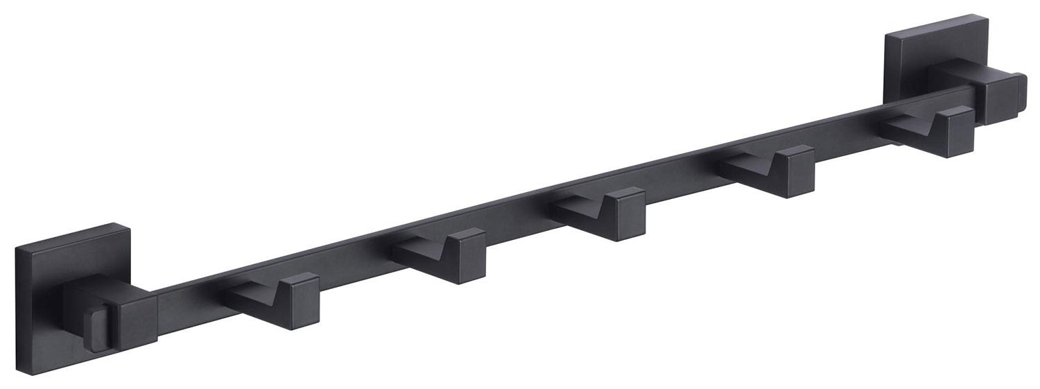 

Планка с крючками Savol S-06575H (5 крючков), Черный