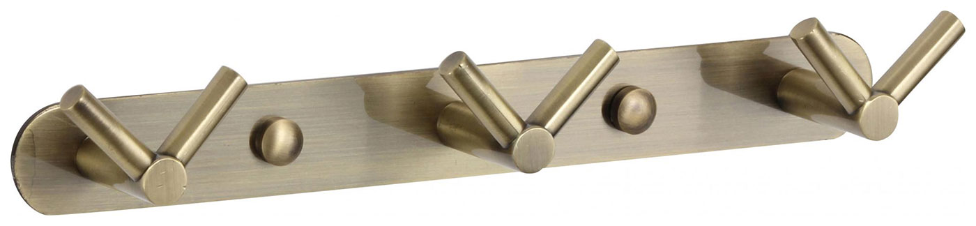 Изображение товара Планка с крючками Savol S-007223C (3 крючка)