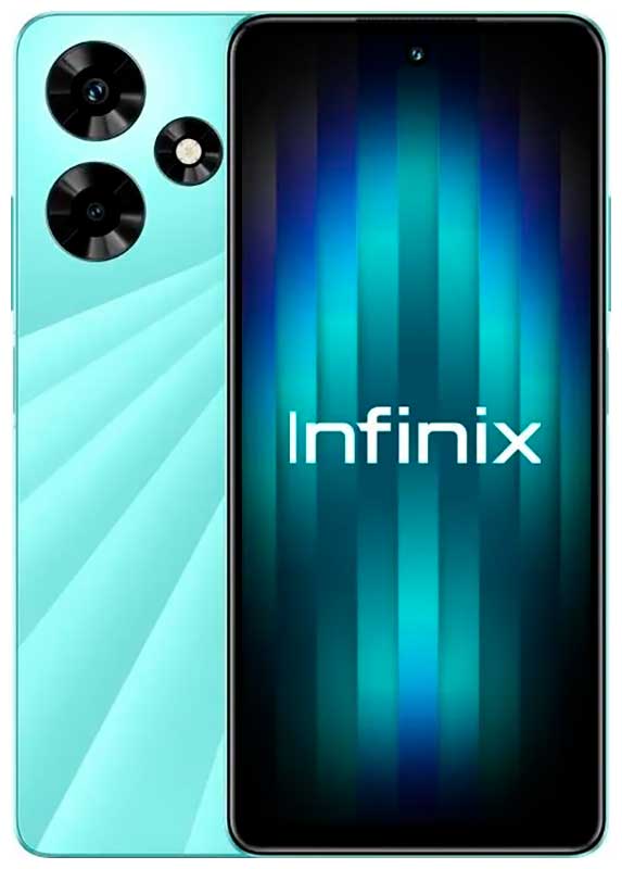 Смартфон Infinix Hot 30 (X6831) 128/4 Гб, 3G/4G, зеленый смартфон infinix hot 30 8 128 гб зеленый
