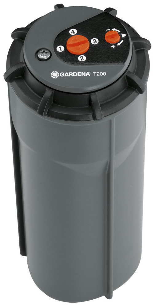 Изображение товара Выдвижной турбодождеватель Gardena T 200 для эффективного полива газонов